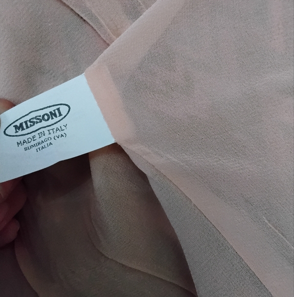 Vintage Missoni 1970s Zigzag Double-Breasted Coat - Made in Italy - IT 40 - Picture 13 of 16